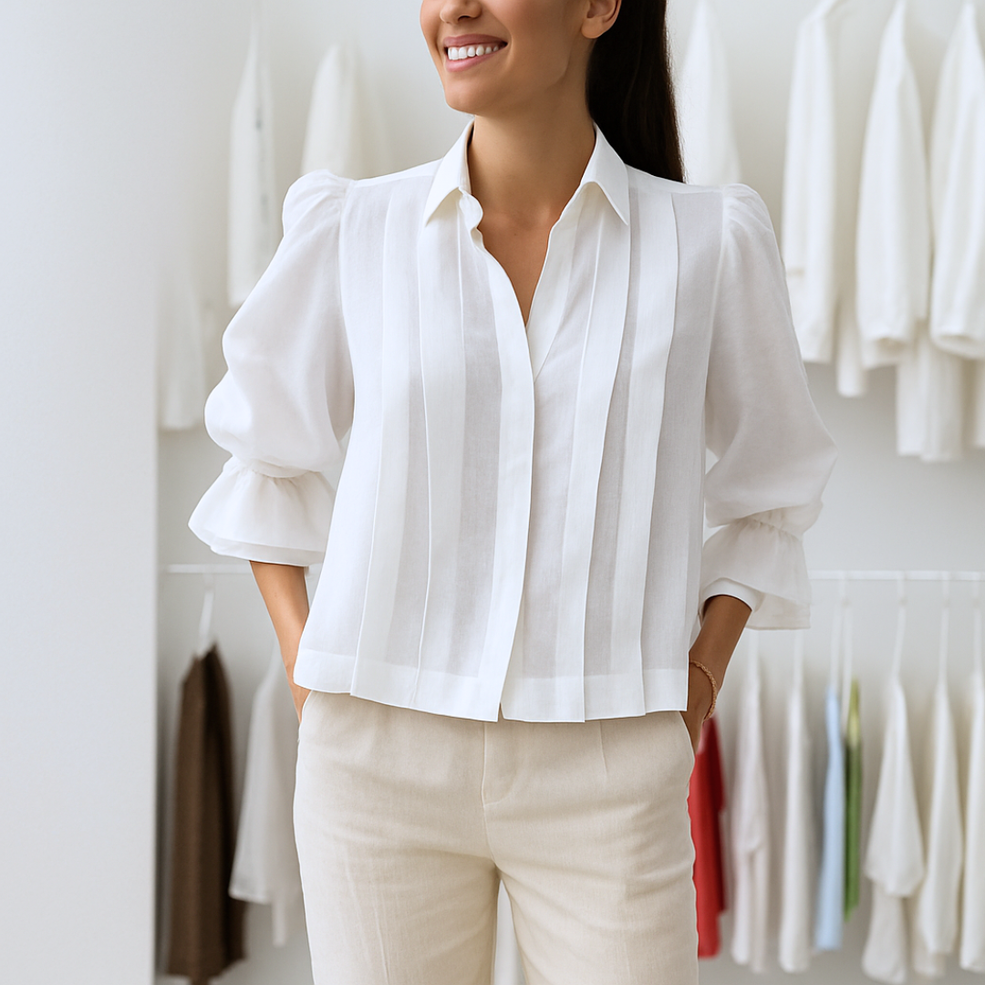 Hattie Elegant Casual Blouse