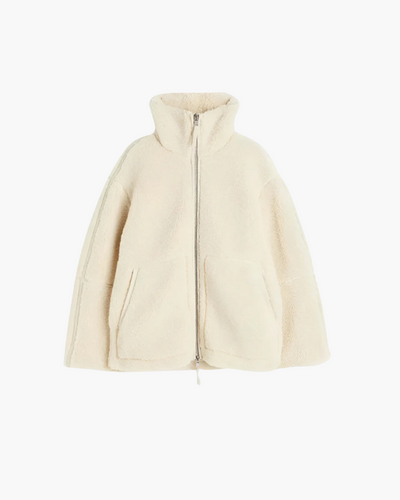 Layla Women Oversized Teddy Jacket Stylish Warmth
