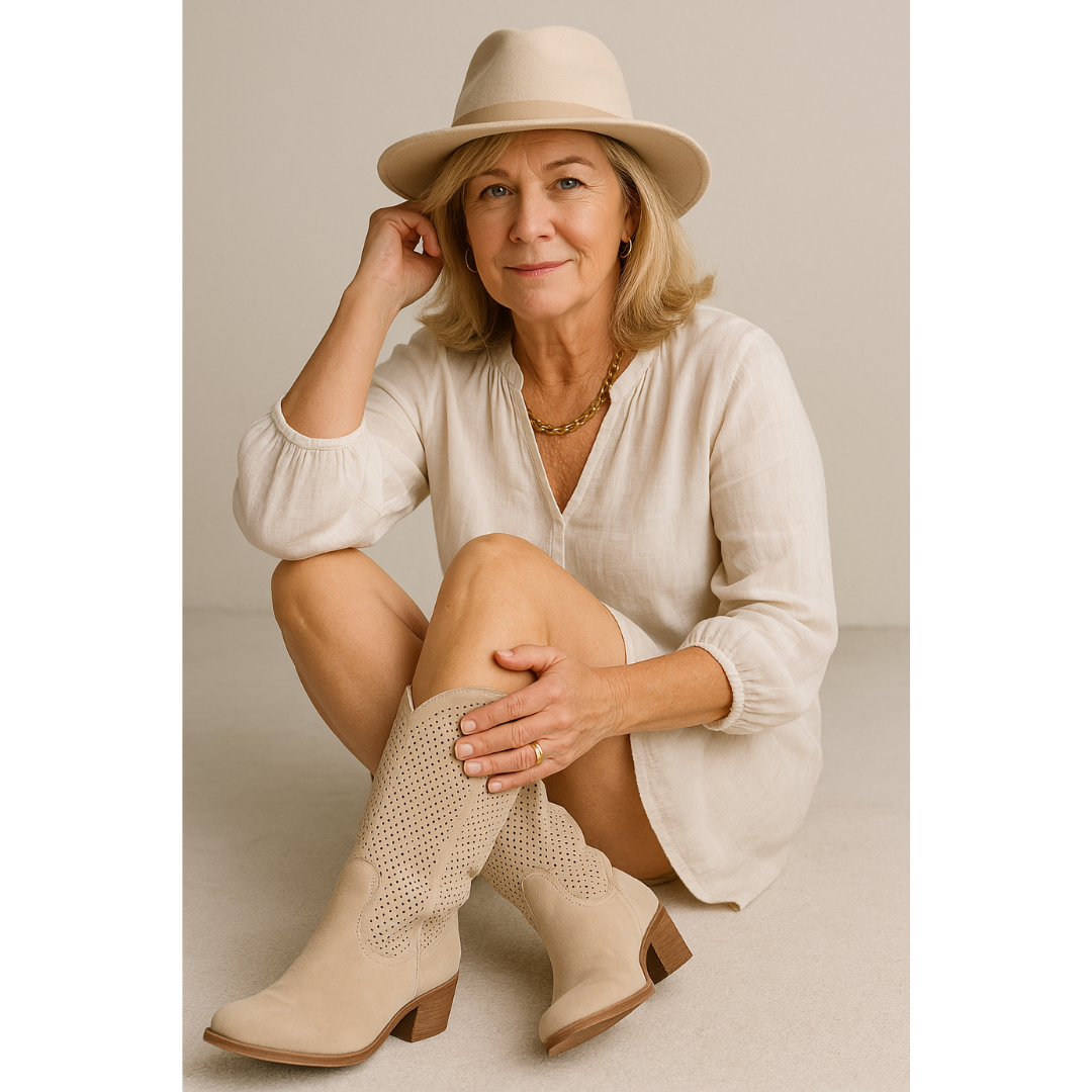 Evie - Ultra Comfortable Orthopedic Cowboy Boot