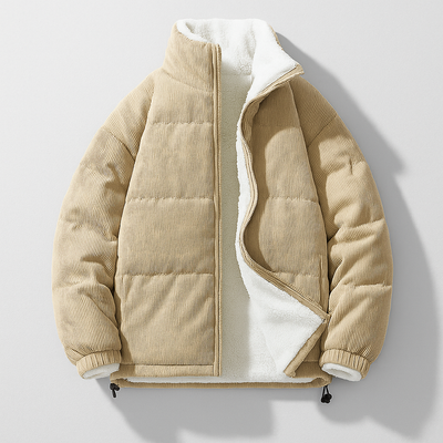 Miya Women Corduroy Jacket Plush Lining
