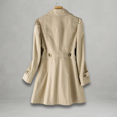 Fritsma Women Tailored Trench Coat Lightweight Classic