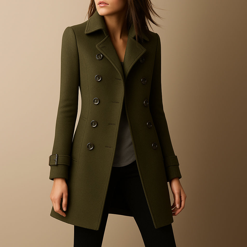 Sandra Women Classic Cotton Coat Elegant & Practical