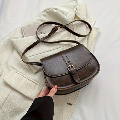 Lily Classic Saddle-Shaped Crossbody Bag