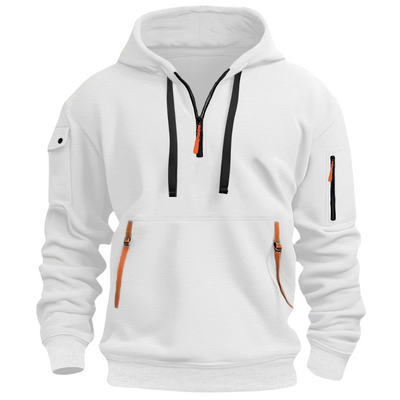 Zane - Long Sleeve Multi Pocket Hoodie