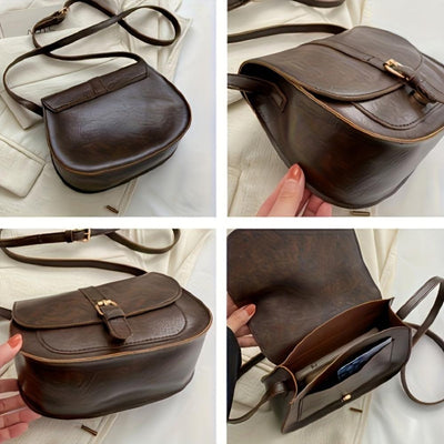 Lily Classic Saddle-Shaped Crossbody Bag