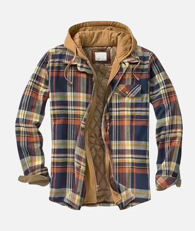 Elsie Stylish Patchwork Plaid Jacket