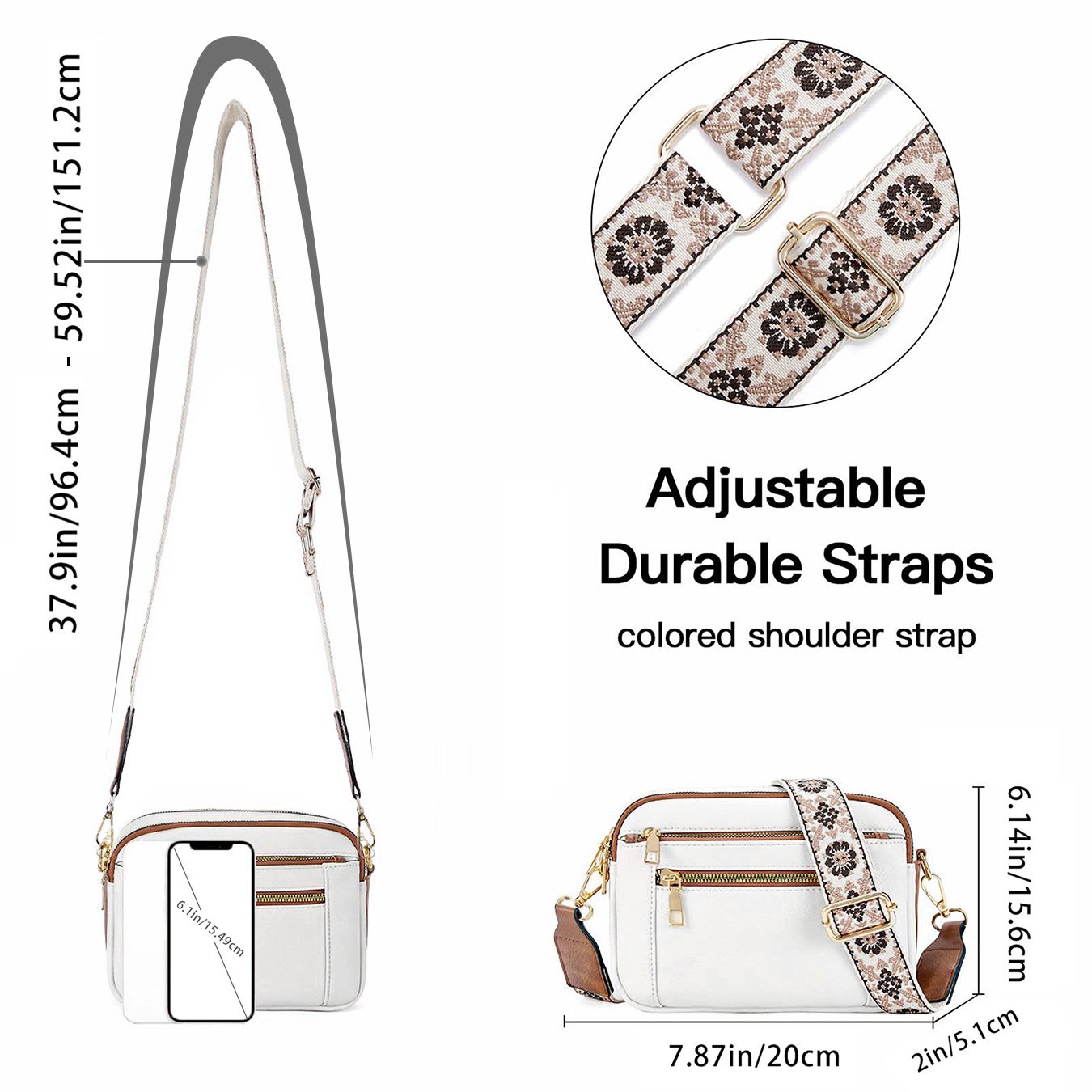 Zarinde Refined Leather Shoulder Bag
