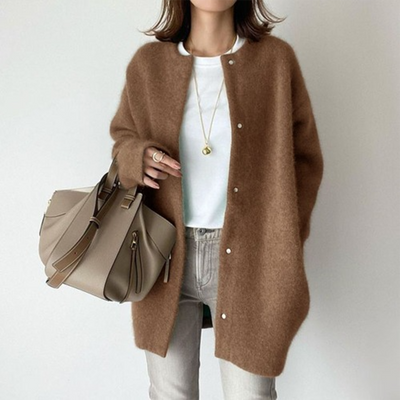 Sanne Comfortable Soft Cashmere Cardigan