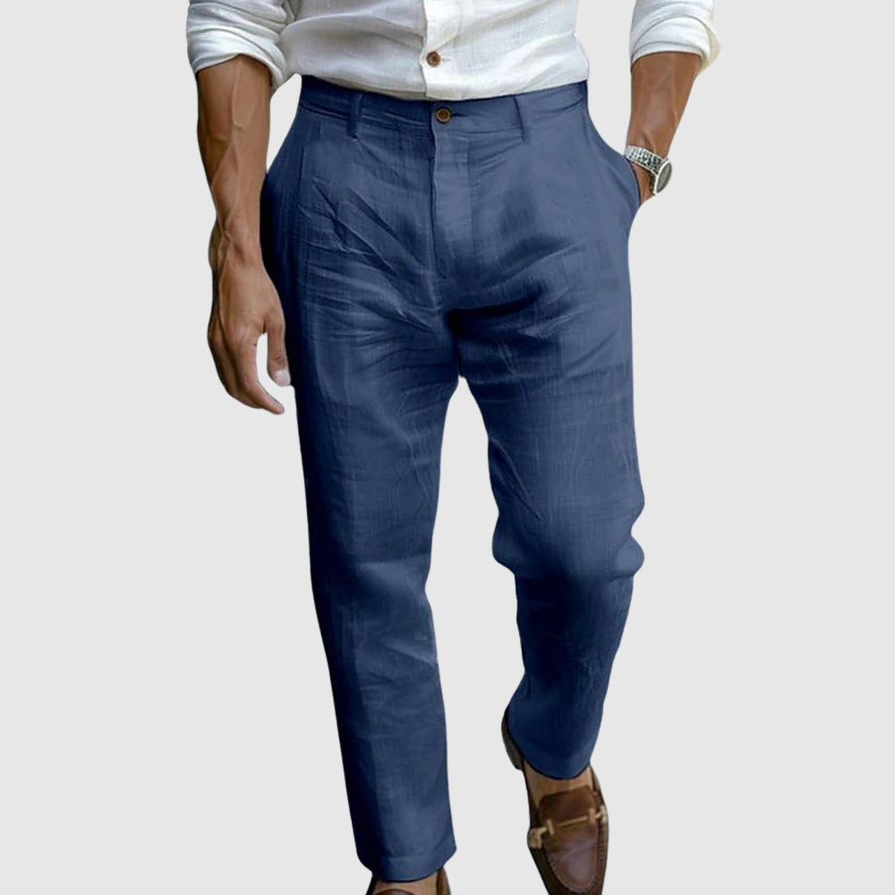 Dirk Tropez Chic Linen Pants