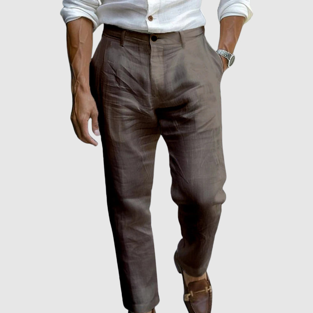 Dirk Tropez Chic Linen Pants