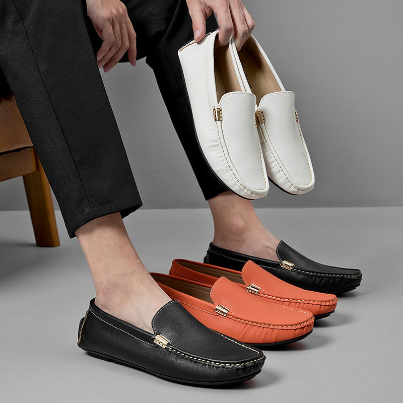 Ned Leather Loafers