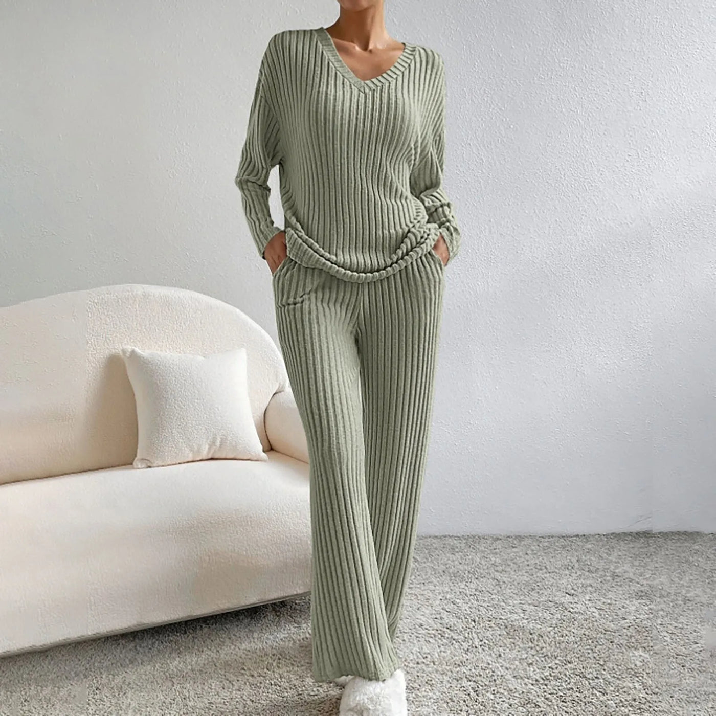 Jasmijn Cozy Knit Lounge Set