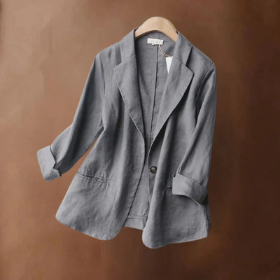 Cressida - Stylish Linen Blazer
