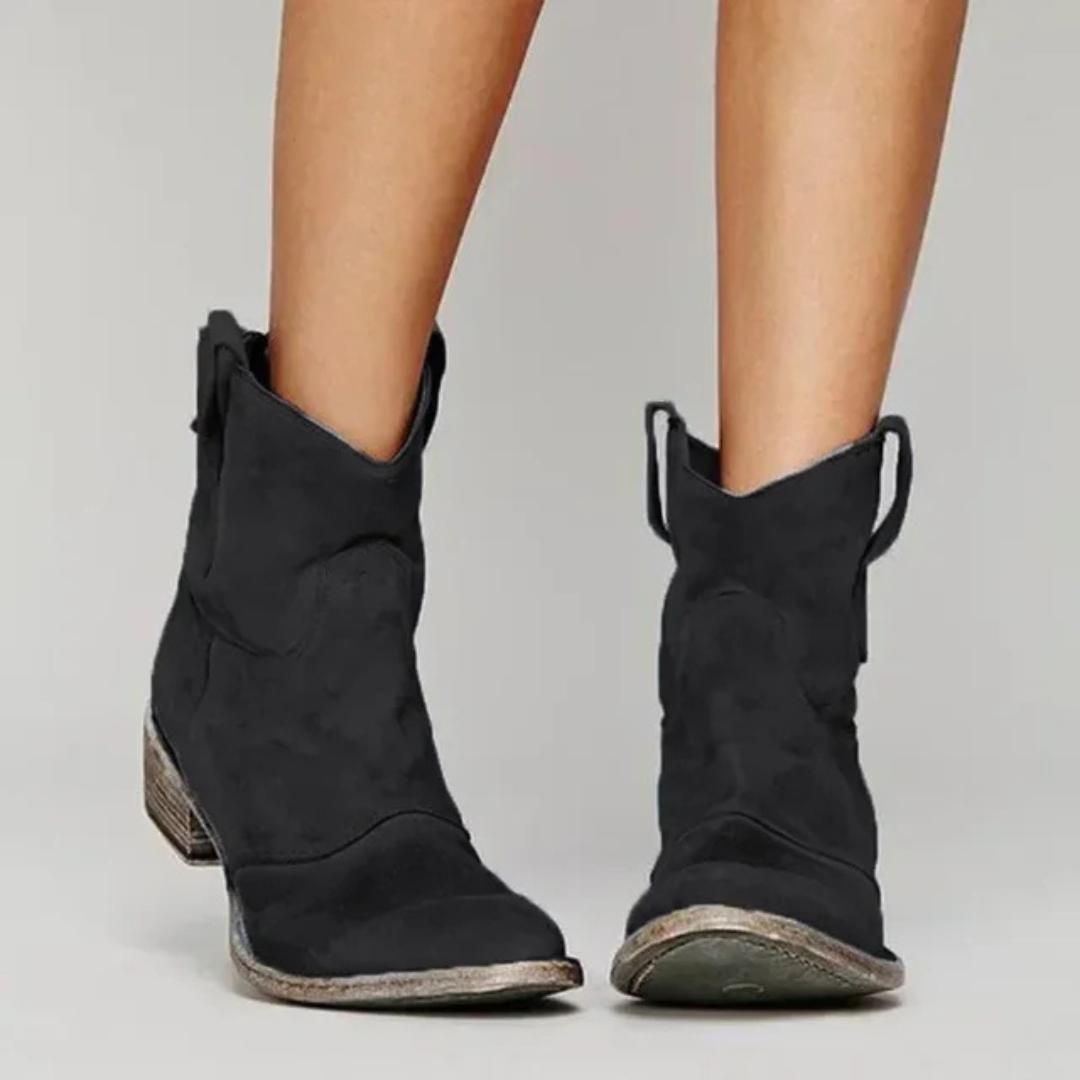 Indie Cowgirl-Inspired Ankle Boots