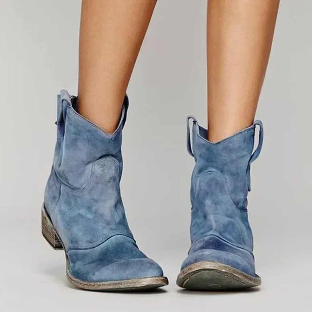Indie Cowgirl-Inspired Ankle Boots