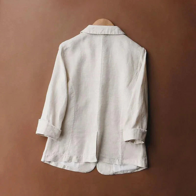 Cressida - Stylish Linen Blazer