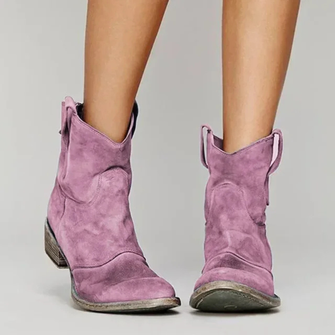 Indie Cowgirl-Inspired Ankle Boots