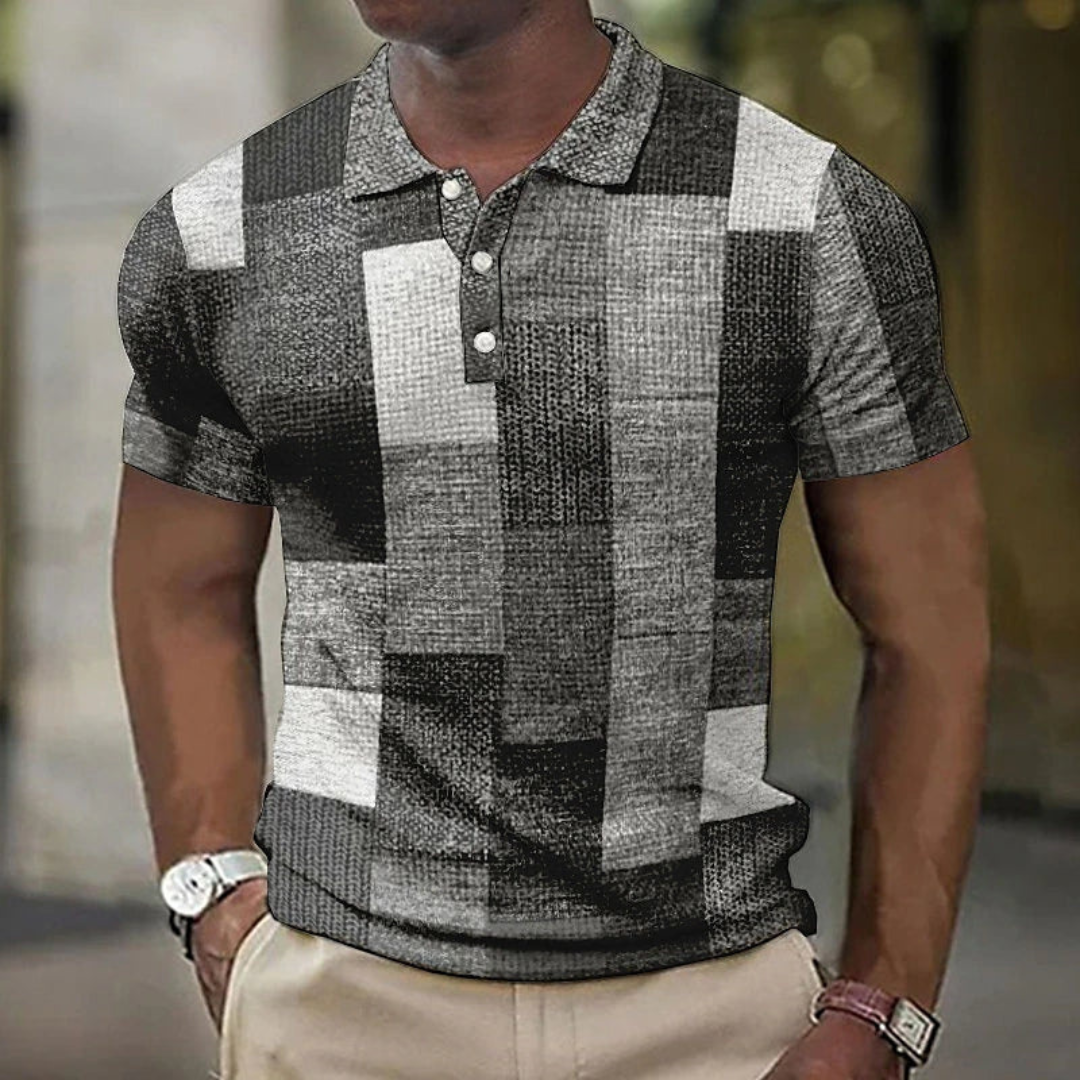Ronan - Multicolor Polo Short Sleeve Shirt