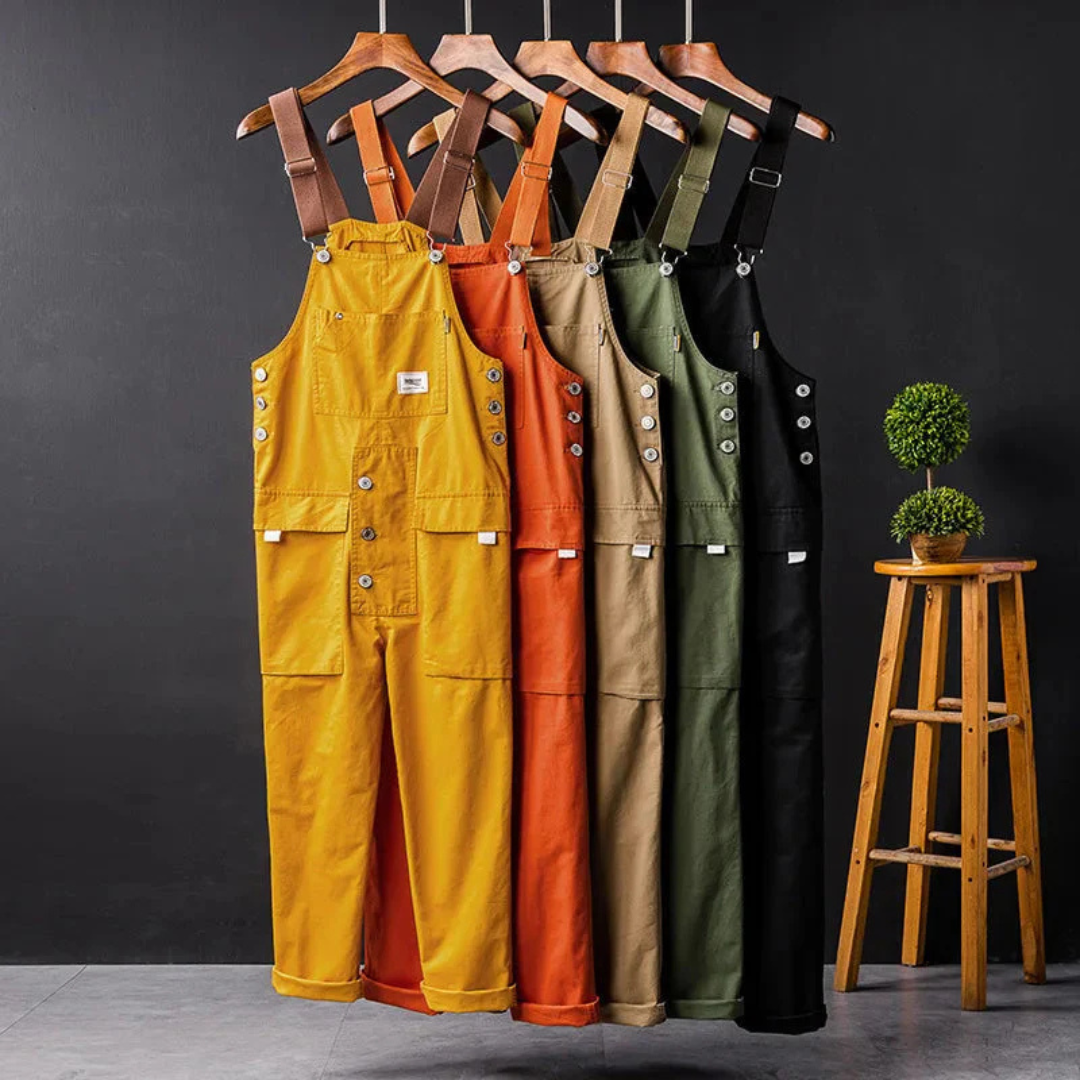 Freya - Multi Pockets Garden Overalls