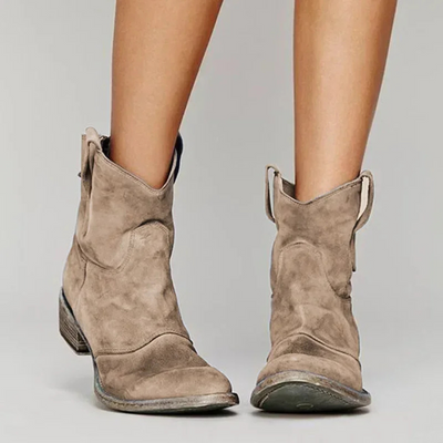 Indie Cowgirl-Inspired Ankle Boots