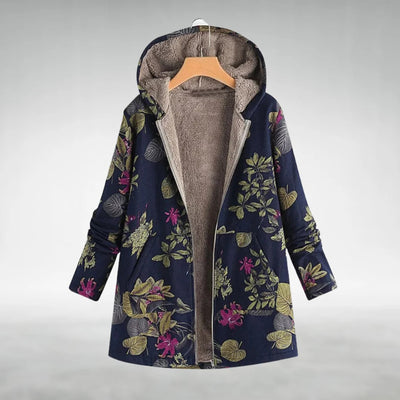 Traxex Women Floral Fleece Jacket Comfortable Style