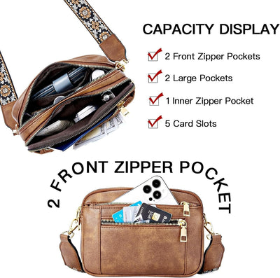 Zarinde Refined Leather Shoulder Bag