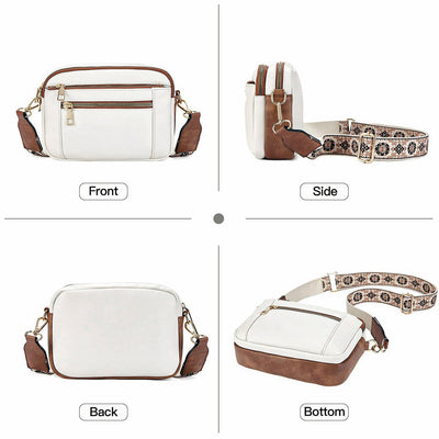 Zarinde Refined Leather Shoulder Bag