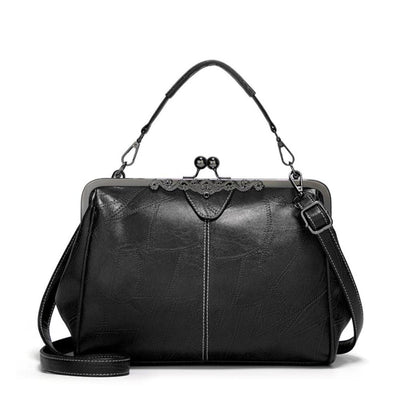 Harriet Vintage Flap Closure Handbag