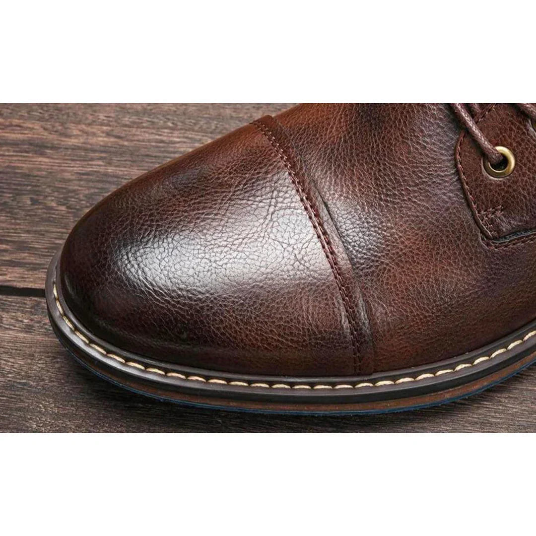 Taliesin Leather Oxford Boots