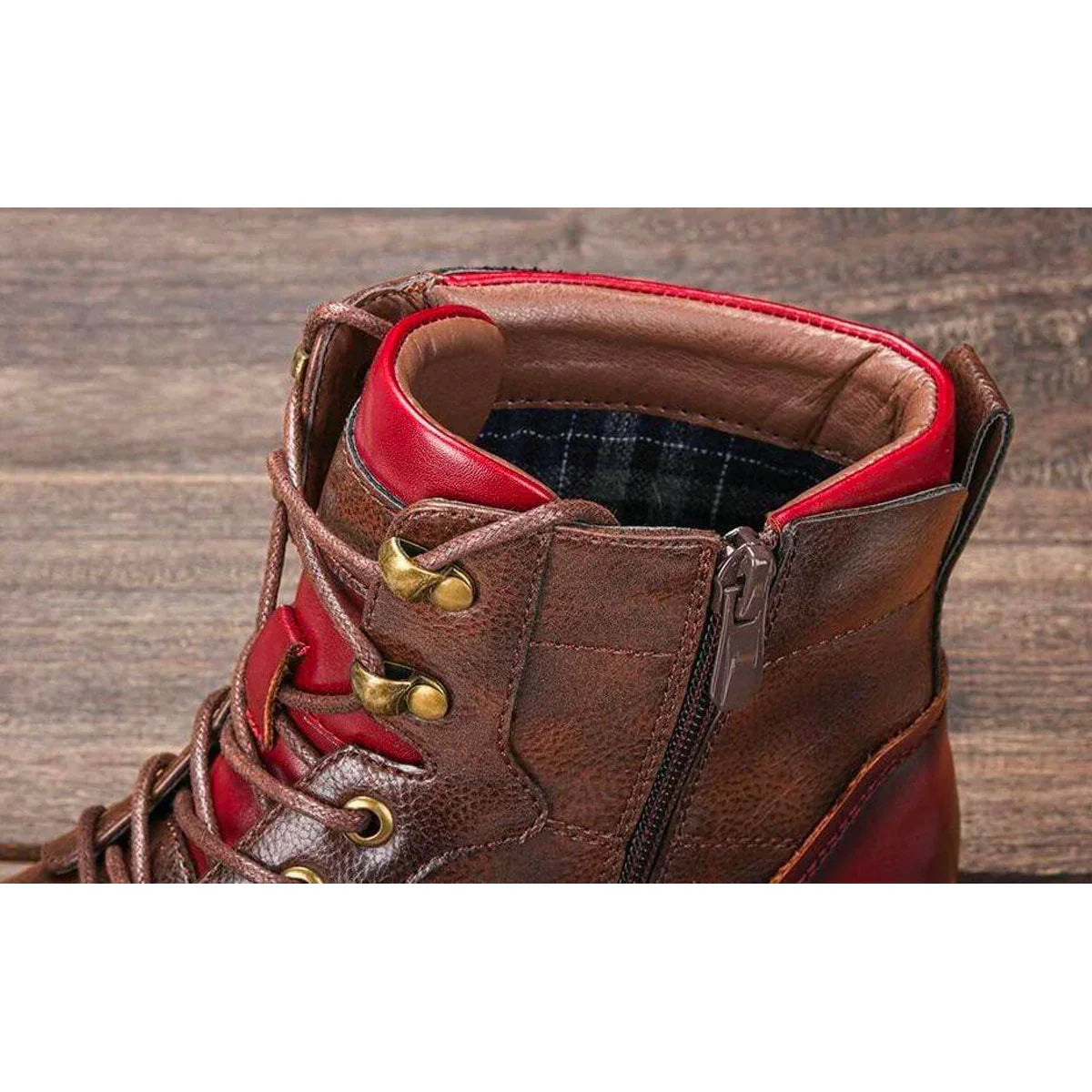 Taliesin Leather Oxford Boots