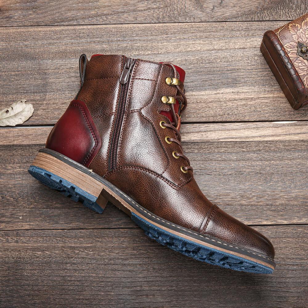 Taliesin Leather Oxford Boots