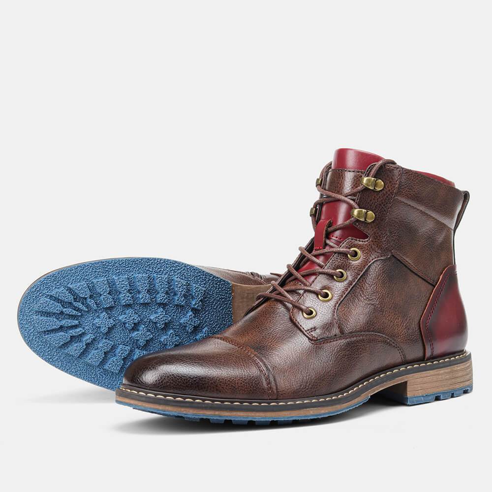 Taliesin Leather Oxford Boots
