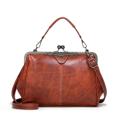 Harriet Vintage Flap Closure Handbag