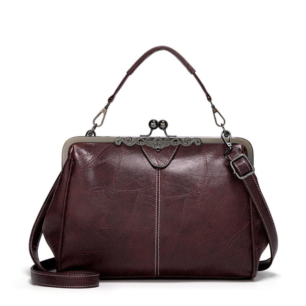 Harriet Vintage Flap Closure Handbag