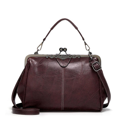 Harriet Vintage Flap Closure Handbag