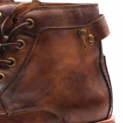 Bran Leather Men's Boots