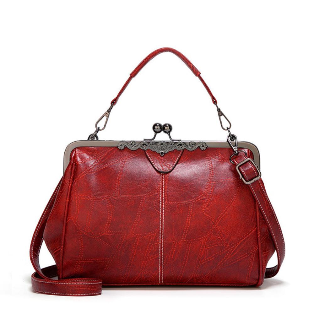 Harriet Vintage Flap Closure Handbag