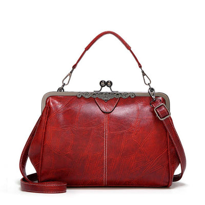 Harriet Vintage Flap Closure Handbag