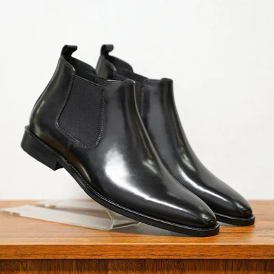Charlie Refined Leather Chelsea Boots